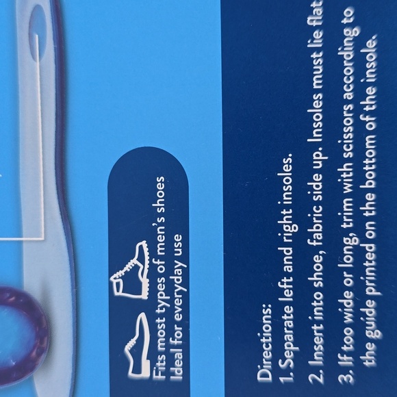 Walgreens Men's Gel Comfort Cushion Insoles, Size 7-13, 1.0 pr - Picture 8 of 13